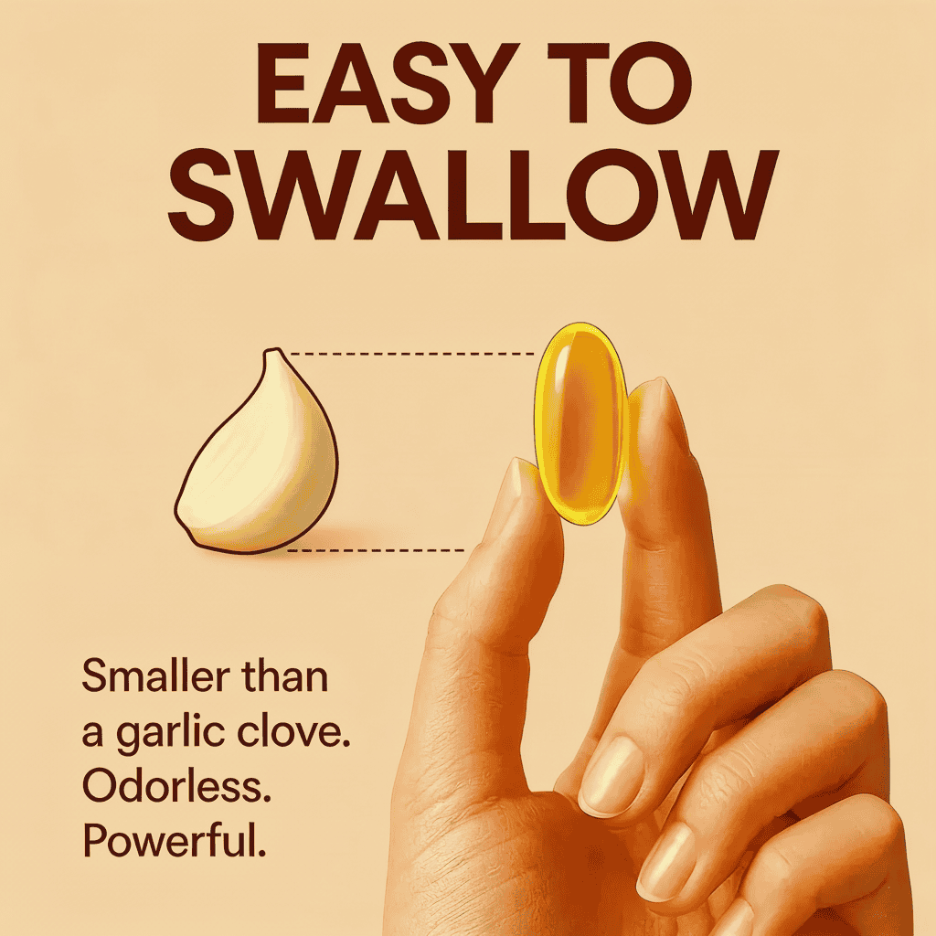 Aged Garlic Extract - 7500mg Odorless Softgels