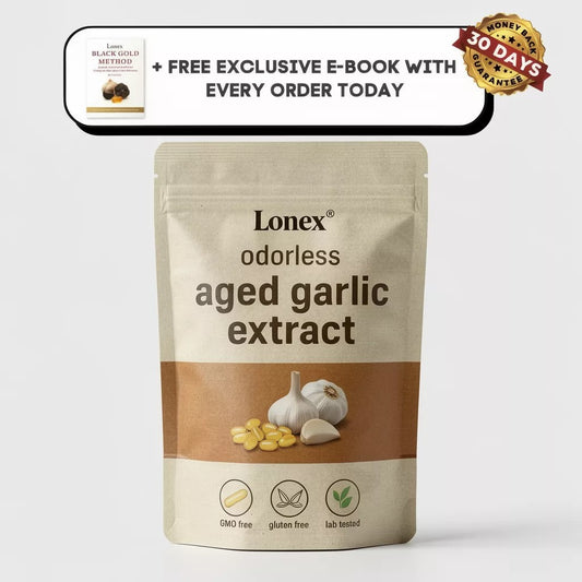 Aged Garlic Extract - 7500mg Odorless Softgels
